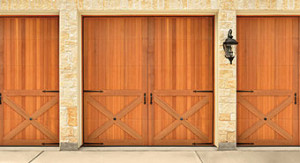 Orange County California Wood Garage Door